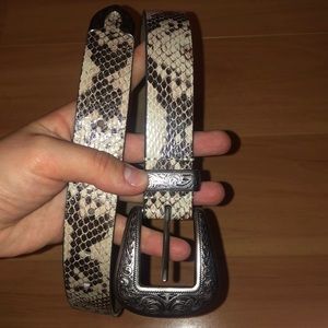snake skin belt from urban outfitters